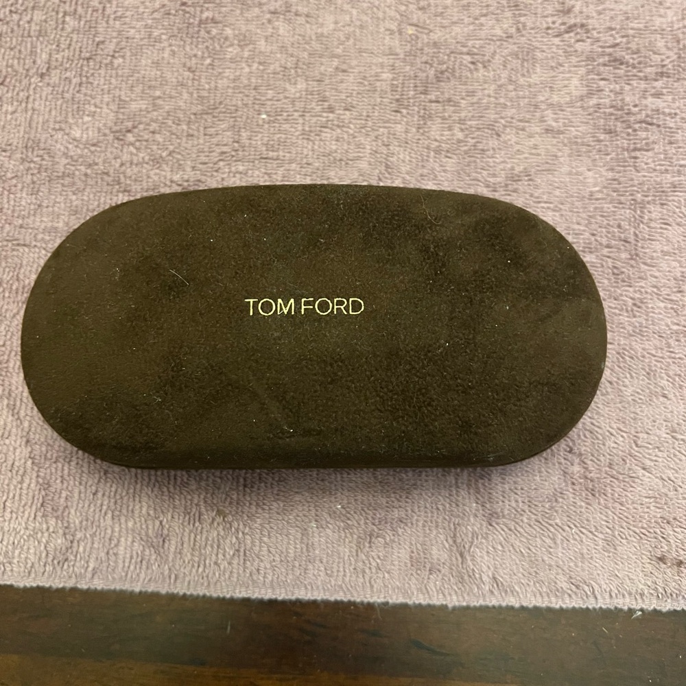 Tom Ford Dark Brown Eyewear Case